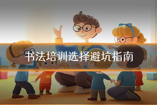 书法培训选择避坑指南