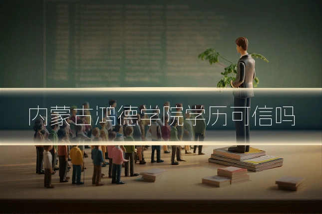 内蒙古鸿德学院学历可信吗