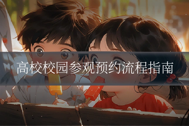 高校校园参观预约流程指南