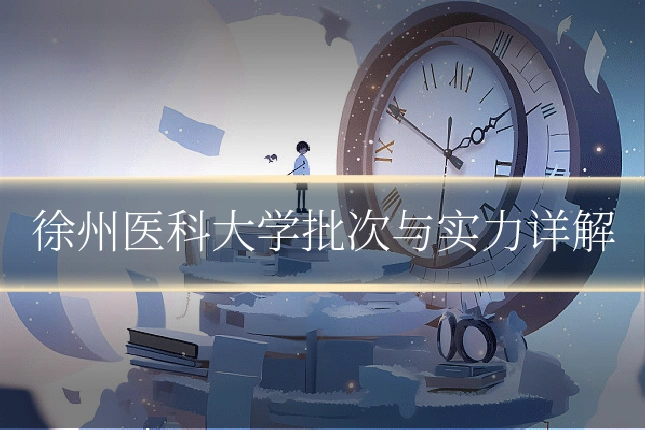 徐州医科大学批次与实力详解