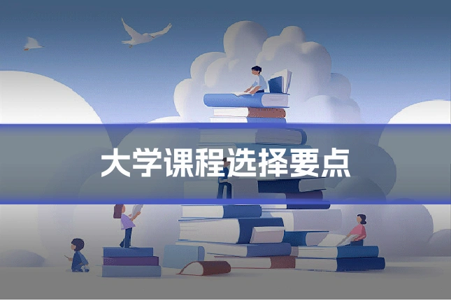 大学课程选择要点