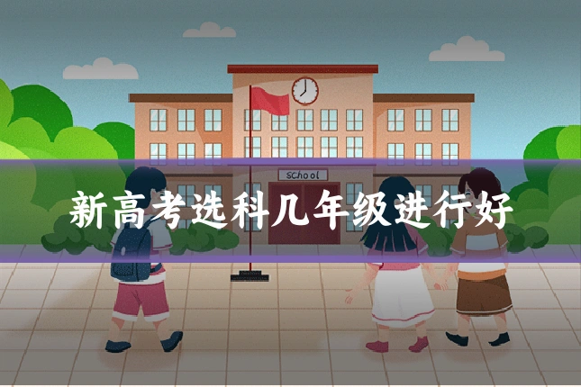 新高考选科几年级进行好