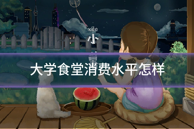 大学食堂消费水平怎样