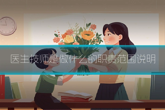 医生技师是做什么的职责范围说明