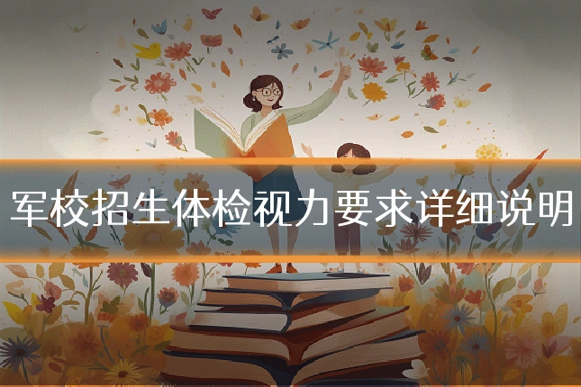 军校招生体检视力要求详细说明