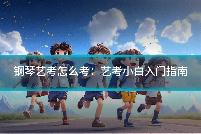 钢琴艺考怎么考：艺考小白入门指南