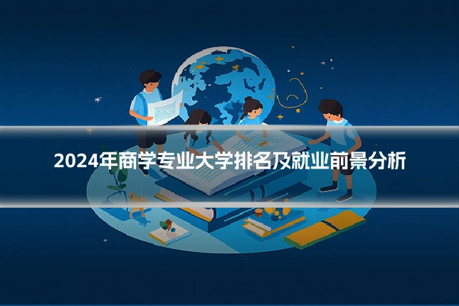 2024年商学专业大学排名及就业前景分析