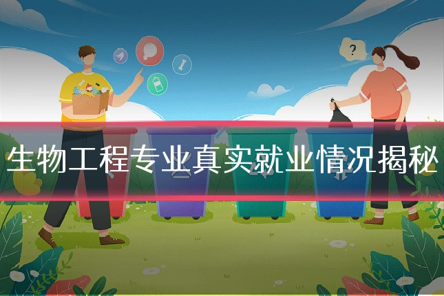 生物工程专业真实就业情况揭秘