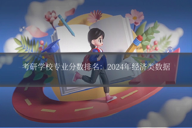 考研学校专业分数排名:2024年经济类数据