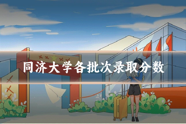 同济大学各批次录取分数