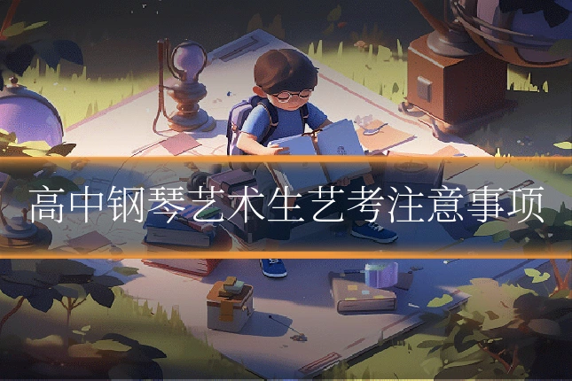高中钢琴艺术生艺考注意事项