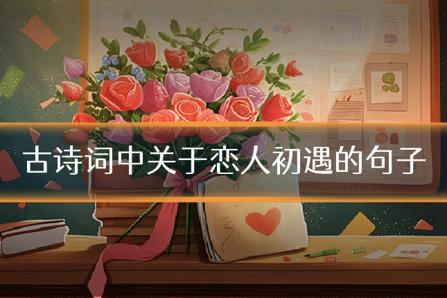 古诗词中关于恋人初遇的句子