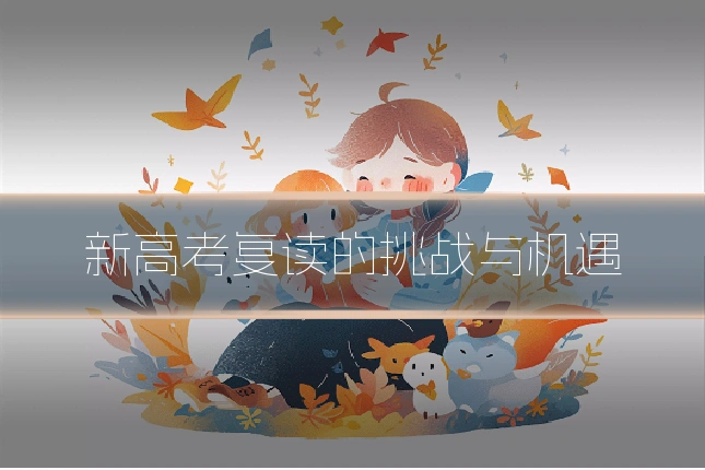 新高考复读的挑战与机遇