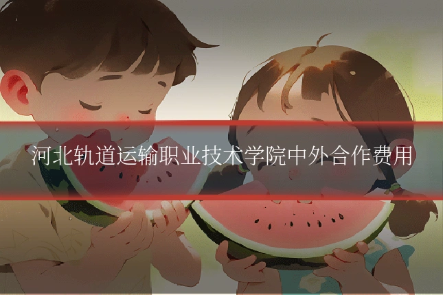 河北轨道运输职业技术学院中外合作费用