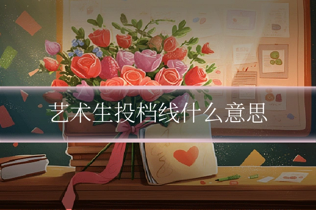 艺术生投档线什么意思