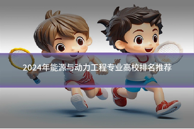 2024年能源与动力工程专业高校排名推荐