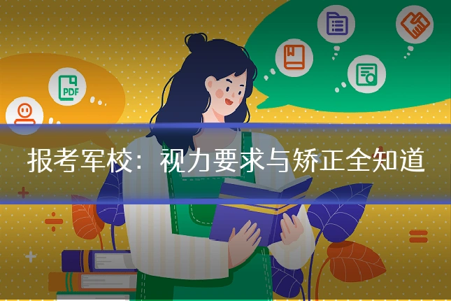 报考军校:视力要求与矫正全知道