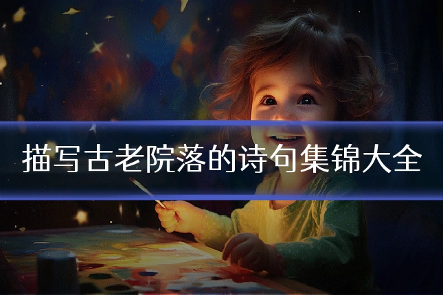 描写古老院落的诗句集锦大全