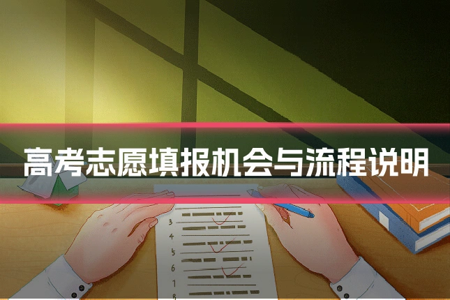 高考志愿填报机会与流程说明