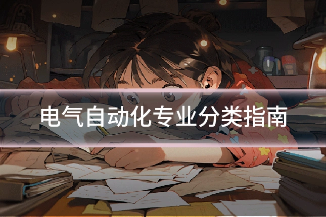 电气自动化专业分类指南