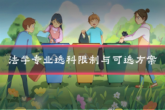 法学专业选科限制与可选方案