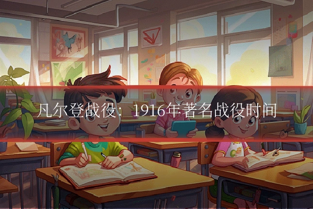 凡尔登战役:1916年著名战役时间