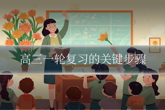 高三一轮复习的关键步骤
