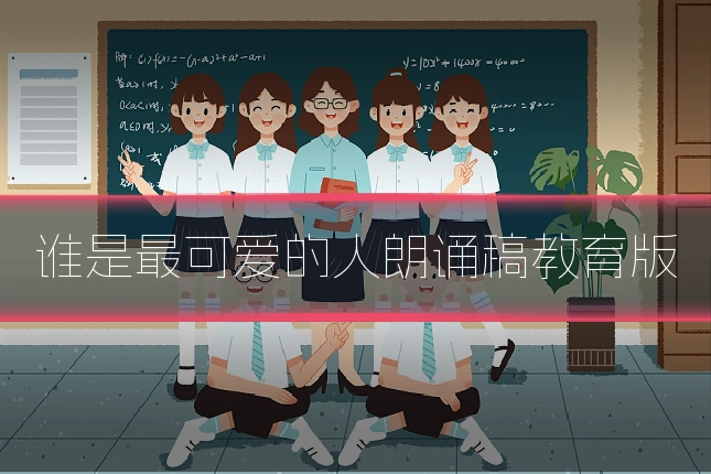 谁是最可爱的人朗诵稿教育版