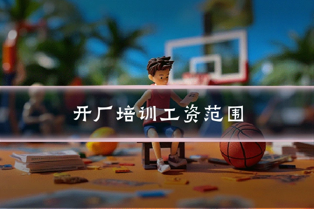 开厂培训工资范围
