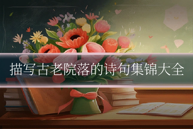描写古老院落的诗句集锦大全