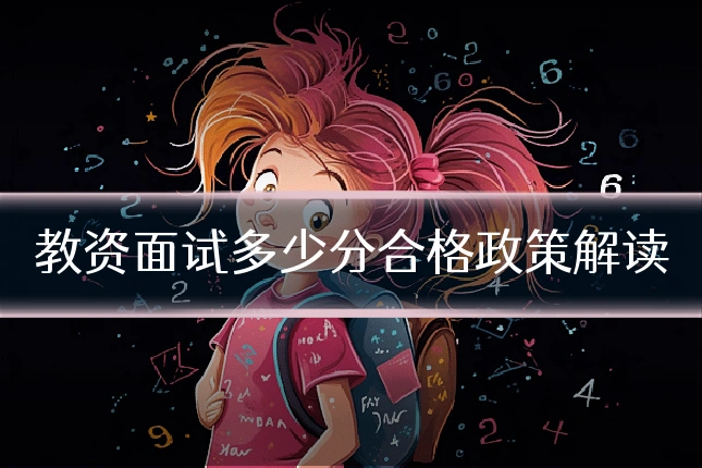 教资面试多少分合格政策解读