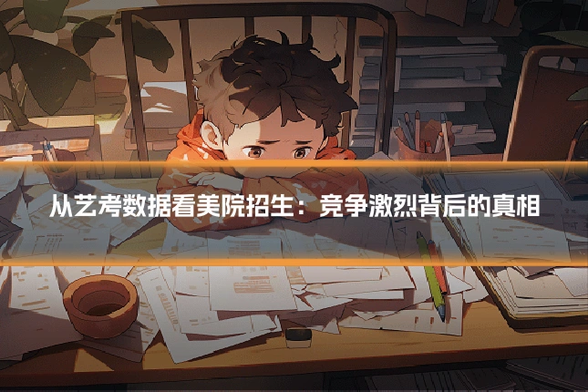 从艺考数据看美院招生:竞争激烈背后的真相