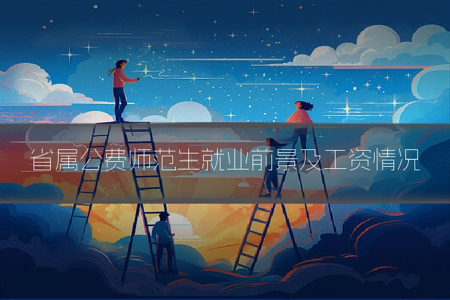 省属公费师范生就业前景及工资情况