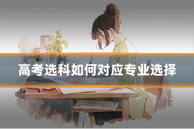 高考选科如何对应专业选择