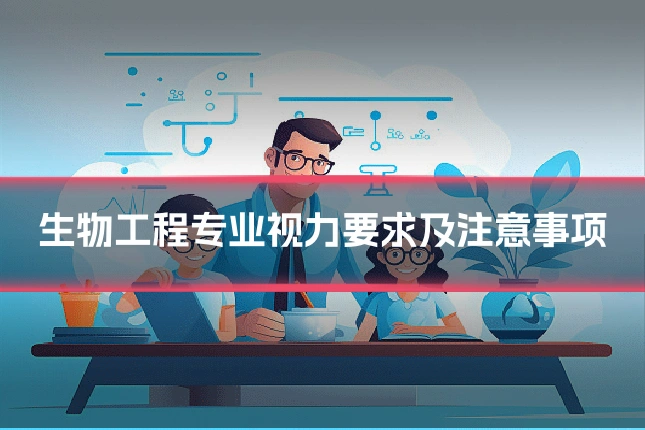 生物工程专业视力要求及注意事项