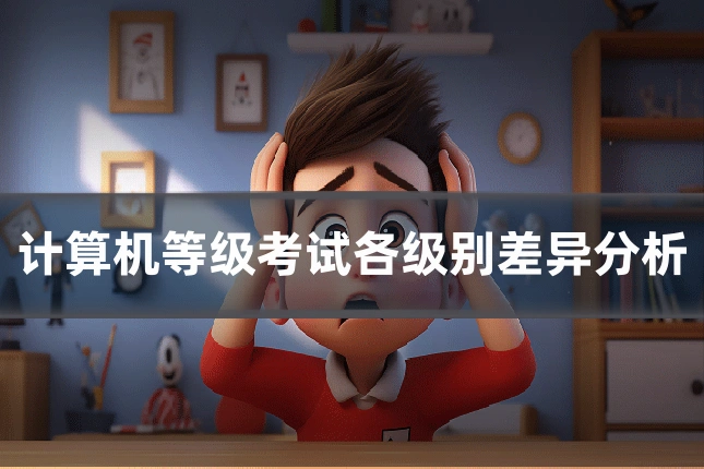 计算机等级考试各级别差异分析