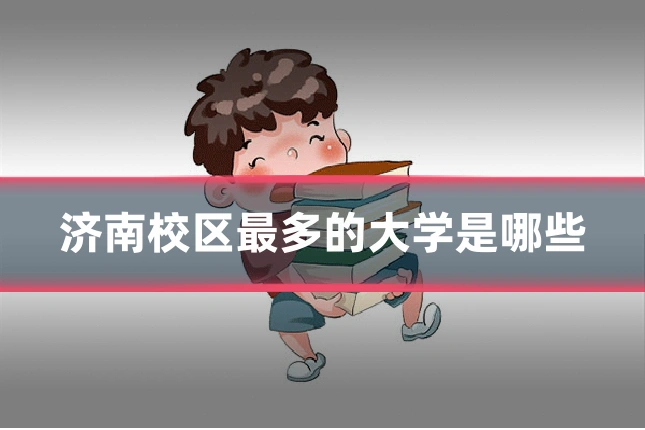 济南校区最多的大学是哪些