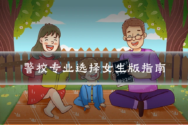 警校专业选择女生版指南