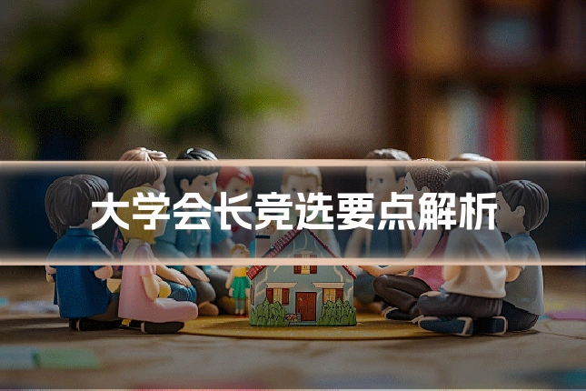 大学会长竞选要点解析