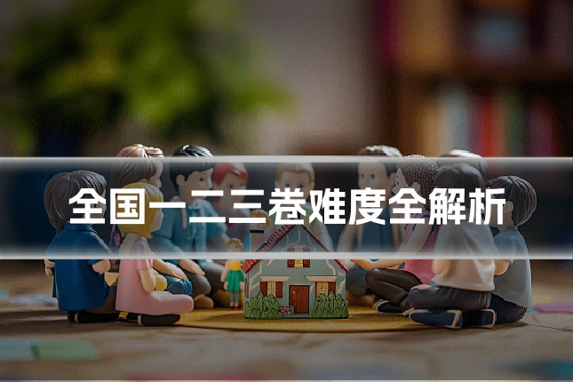 全国一二三卷难度全解析