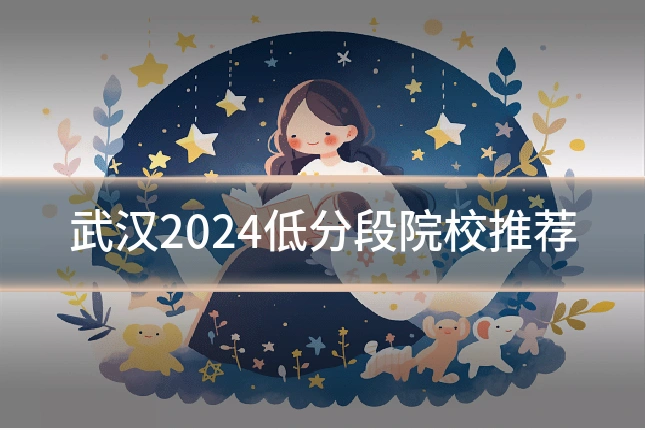 武汉2024低分段院校推荐