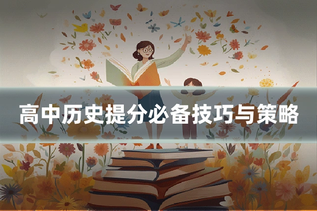 高中历史提分必备技巧与策略