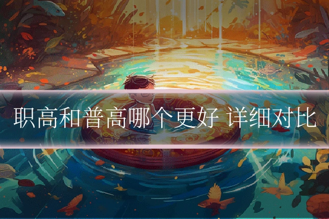 职高和普高哪个更好 详细对比