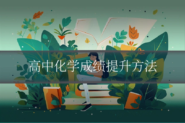 高中化学成绩提升方法
