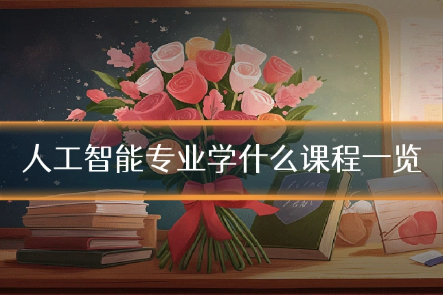 人工智能专业学什么课程一览