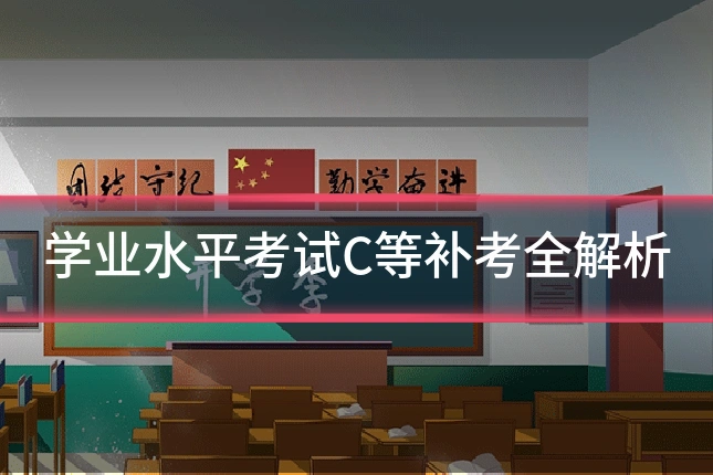 学业水平考试C等补考全解析