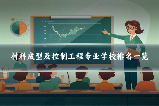 材料成型及控制工程专业学校排名一览