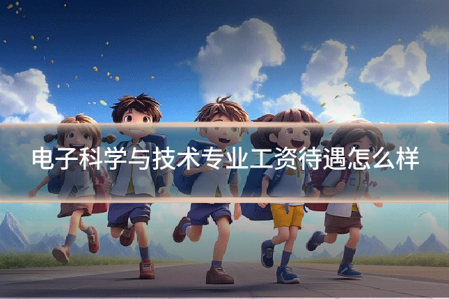 电子科学与技术专业工资待遇怎么样