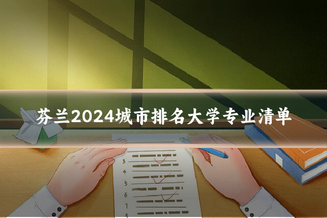 芬兰2024城市排名大学专业清单