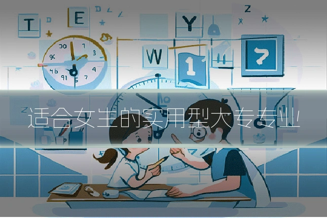 适合女生的实用型大专专业